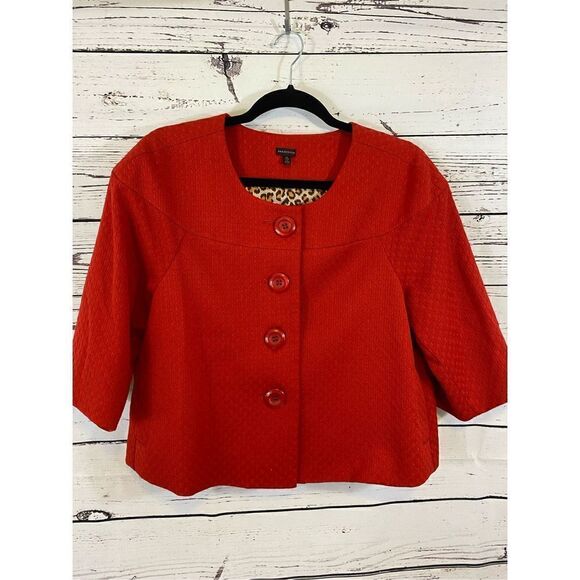 Madison three-quarter length sleeve jacket with buttons down the front size 12 - Picture 2 of 7